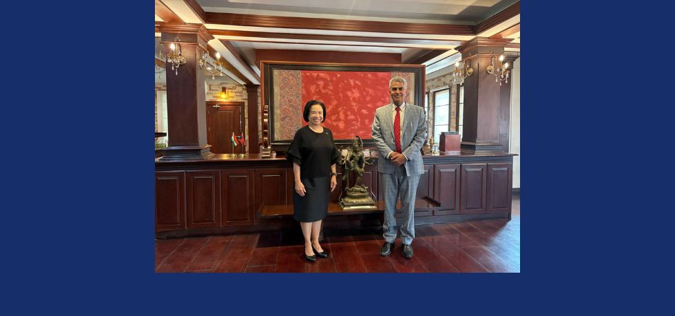 Ambassador Yogeshwar Sangwan met H.E. Krongkanit Rakcharoen, Ambassador of Thailand and discussed issues of common interest.